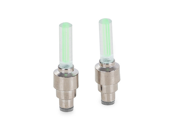 Leuchtendes fahrradventil pro rad 2 stück