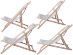 Chaise longue en bois chaise de plage chaise de jardin pliante coussin de plage