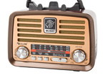 Retro konyhai mobil rádió fm am bluetooth usb újratölthető antenna