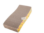 Karton katze kratzer horizontale welle catnip