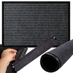 Rubberized doormat for shoes under the front door of the house 40 x 60