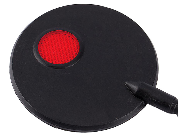 Oglindă retrovizoare pentru biciclete cu reflector