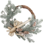 Crăciun decorativ ghirlandă decorare perete decorare ușă decorare crăciun decorațiuni