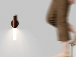 Led lampa silts sienas lampa ar kustības detektoru sienas magnēts