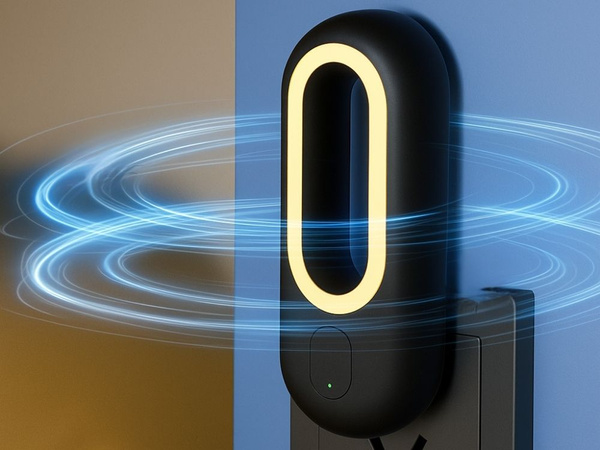 Odstraszacz ultradźwiękowy elektryczny na owady komary insekty lampka nocna