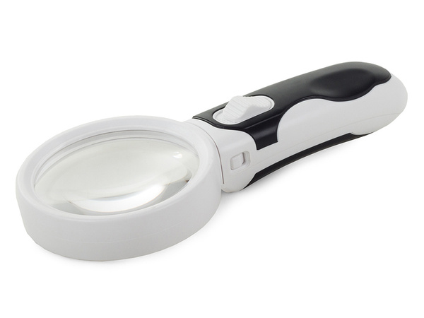 Namizna lupa 2v1 interchangeable lenses 6 led