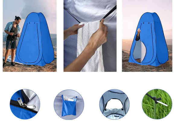 Cort de plajă cameră de schimb duș toaletă toaletă portabilă camping