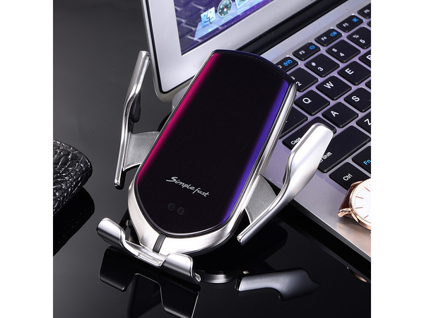 Car holder phone charger indicator