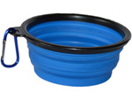 Écuelle pliante en silicone pour chien 0.4 l