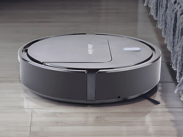 Robot odkurzacz automatyczny bezprzewodowy elektryczny sprzątający czarny