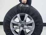 Tyre covers wheels wheels 13-17 inch set of 4pcs waterproof with handle