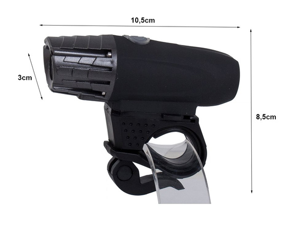 Vedl přední kolo světlo xm-l2 usb