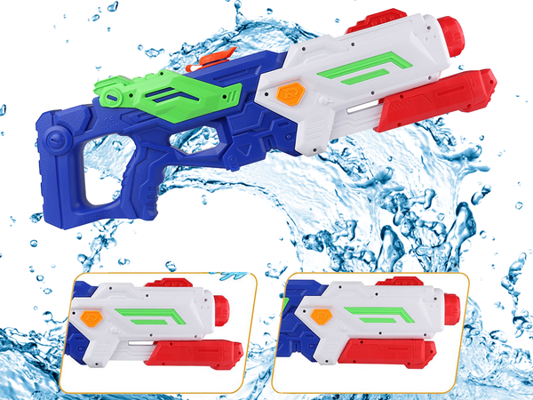 Pistola de agua rifle armas de fuego pistola de agua gran lanzador para niños bomba