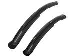 Fenders avant et arriere de vélo universels set of 2 pcs black