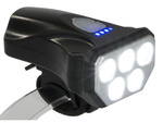 Lumină frontală pentru biciclete 5 led usb pentru biciclete