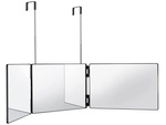 3-part folding wall-mounted cosmetic mirror