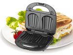 6v1 opékač toaster vaflová pekáč donuty výměnné desky 850 w nepřilepující