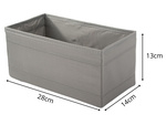 Bh-organizer unterwäsche socken kleidung schublade kleiderschrank grau