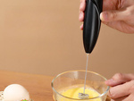 Electric milk and coffee frothing device hand-held mini mixer kitchen whisk