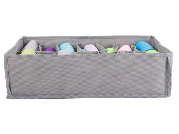 Organizador ropa interior calcetines cajón armario 14 compartimentos papelera