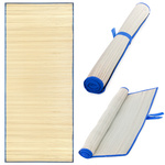 Plain plain mata pătură de paie lounger roll-up 60x170