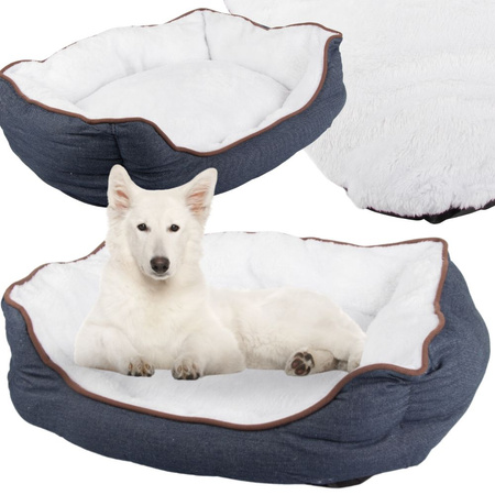 Lit pour chien chat lit moelleux canapé coussin m large