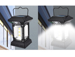 Saules lampa ar krēslas kustības sensoru 5 režīmi 60 led cob ar tālvadības pulti
