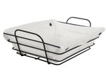Loft panier métallique pour la cuisine pour fruits pain avec doublure