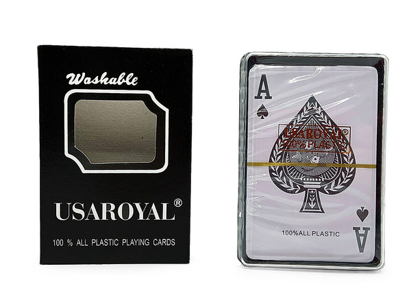 Coated poker cards deck 54 pcs