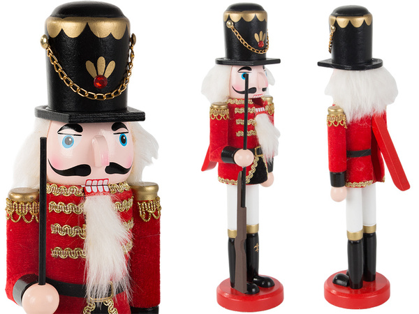 Nutcracker soldier dewniany decorative christmas figurine gift