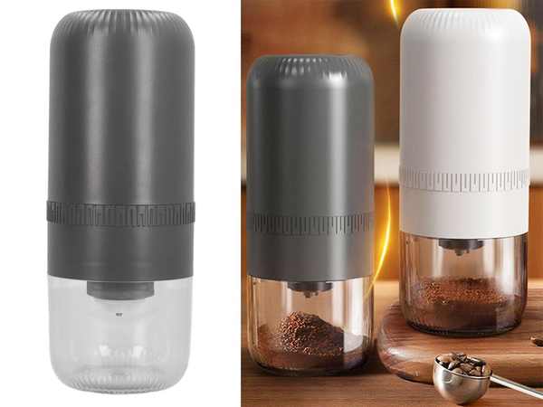 Kafijas pupiņu dzirnaviņas rieksti garšaugi spēcīga elektriskā usb espresso