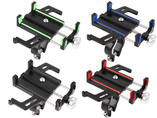Stabiler fahrrad-handyhalter