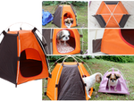 Cama de perro plegable impermeable casa de perro corralito portátil