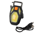Led fény cob kulcskarika nyitó mágnes usb zseblámpa