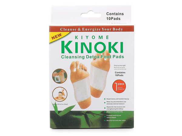 Detox kinoki jalgapuhastusplastid 10 tk.