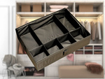 Underwear organiser sock drawer drawer divider insert grey