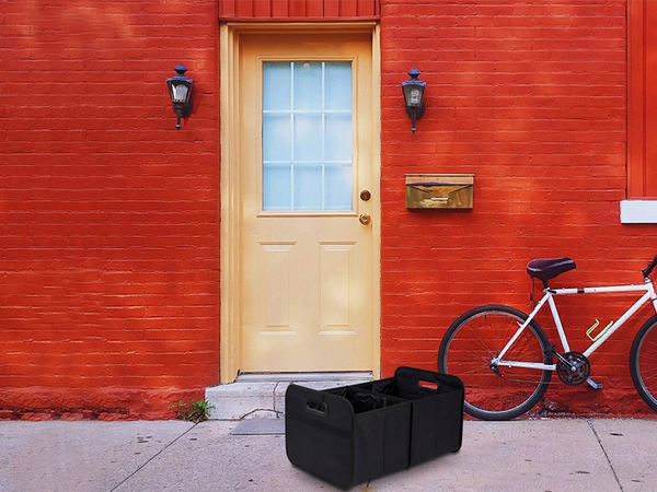 Grand organisateur pour le coffre d'une voiture boîte rigide