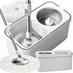 360 spin turbo turble mop washer pakk 2 x mikrokiudlapid