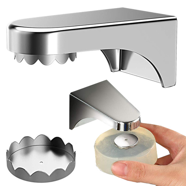 Săpunieră magnetică cu magnet agățat suport de săpun montat pe perete modern