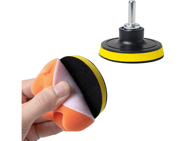 Set de bureți de lustruit pentru burghiu 80mm
