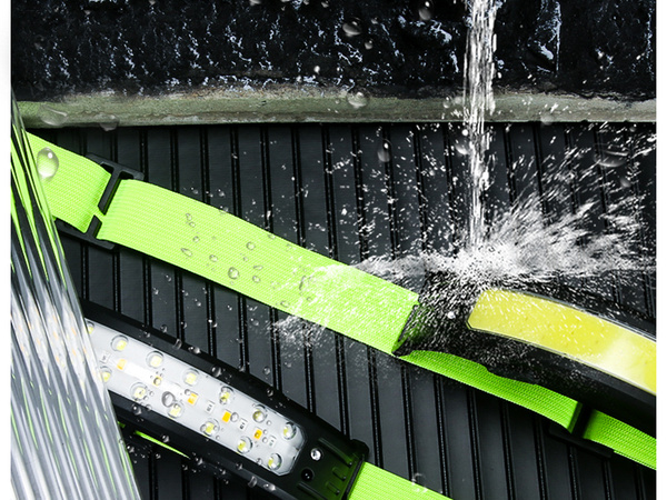 Cob reflective head torch