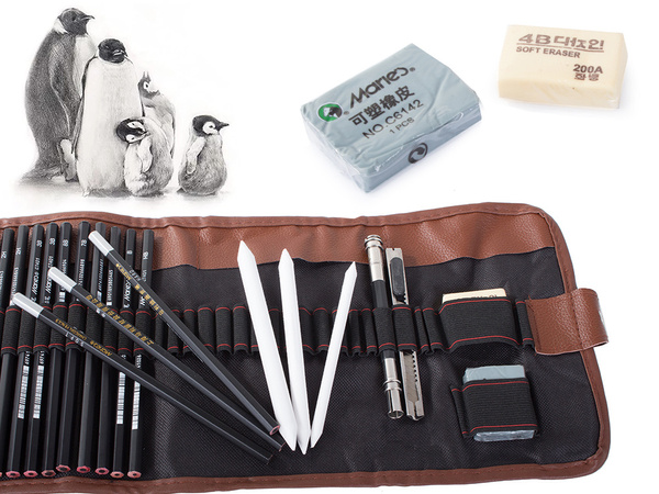 Set d'esquisse mallette professionnelle