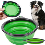 Écuelle en silicone pour chiens pliable carabinieri 400ml