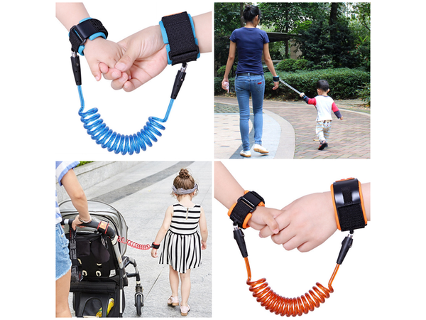 Child's harness leash against escape loss