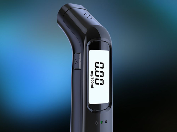 Alcoholímetro sin boca profesional usb preciso de bolsillo sin contacto