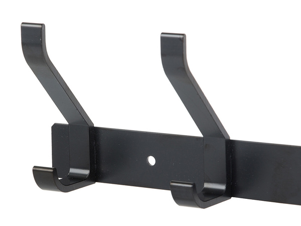 Stensko stojalo za oblačila za kopalnico na hodniku 5 kavljev