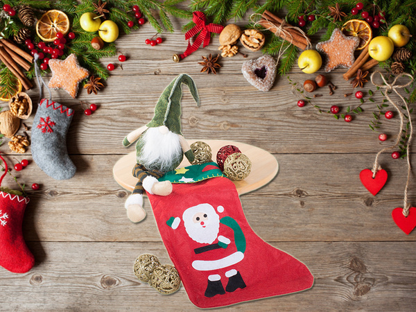 Weihnachtsgeschenk socke st. Michael-tasche