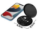 Sada adaptérov usb kábel typ c 4v1 mikro osvetlenie 60w