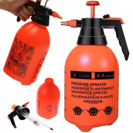 Pressure sprayer hand sprayer 2l