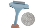 Window cleaning brush wiper 2in1